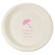 Personalized Umbrella Shower Plastic Plates Image 2 of 2